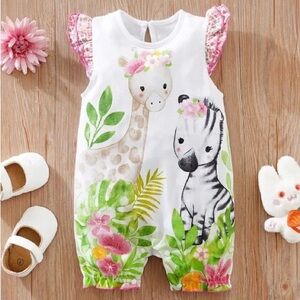 NEW Animal Print Romper